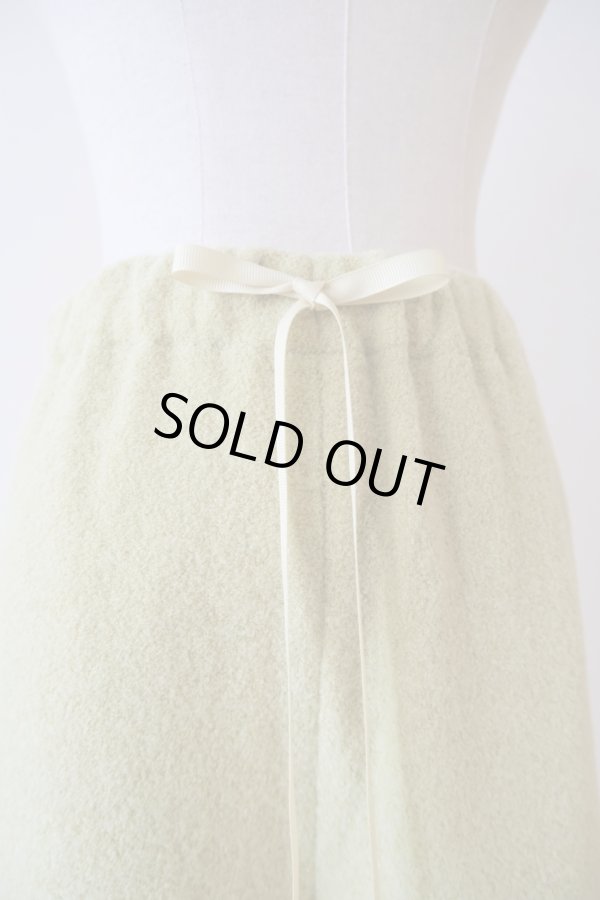 画像4: AOIWANAKA  ウールリラックスパンツ Uguisu (4)