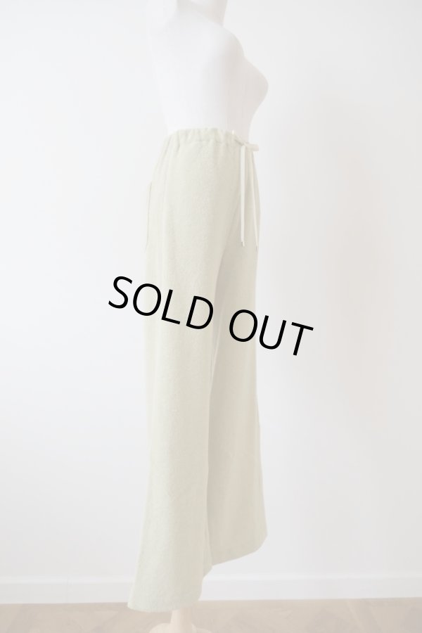 画像2: AOIWANAKA  ウールリラックスパンツ Uguisu (2)