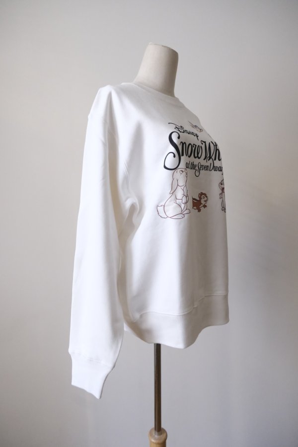 画像3: NON TOKYO 【Disney collection】PRINT PULLOVER SWEAT　white / grey (3)