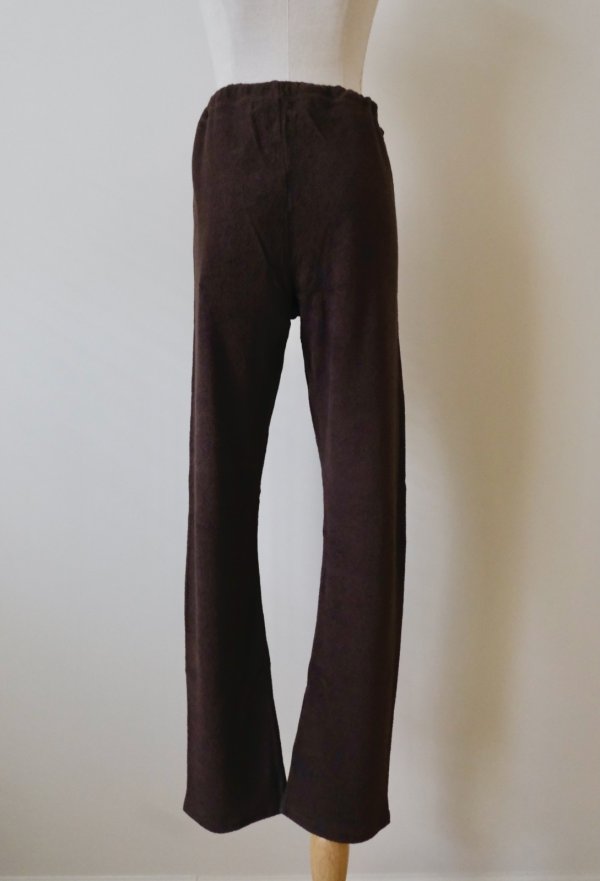 画像3: kéngo (ケンゴ )cotton linen pile leggings coffee (3)