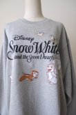 画像9: NON TOKYO 【Disney collection】PRINT PULLOVER SWEAT　white / grey (9)
