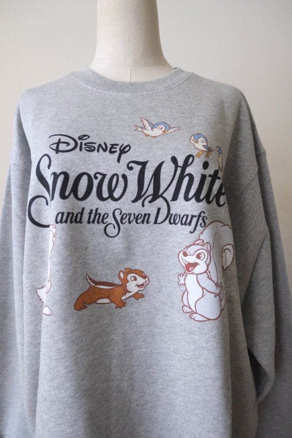 画像9: NON TOKYO 【Disney collection】PRINT PULLOVER SWEAT　white / grey (9)