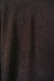 画像3: kéngo (ケンゴ )cotton linen pile long tee coffee (3)