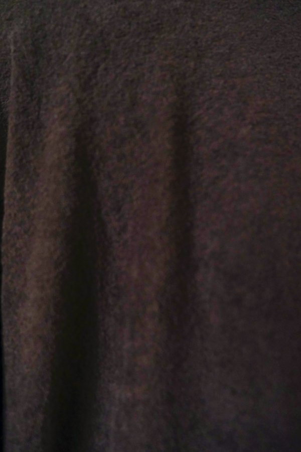 画像3: kéngo (ケンゴ )cotton linen pile long tee coffee (3)