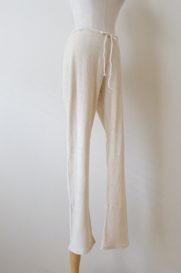 画像2: kéngo (ケンゴ )cotton linen pile leggings kinari (2)