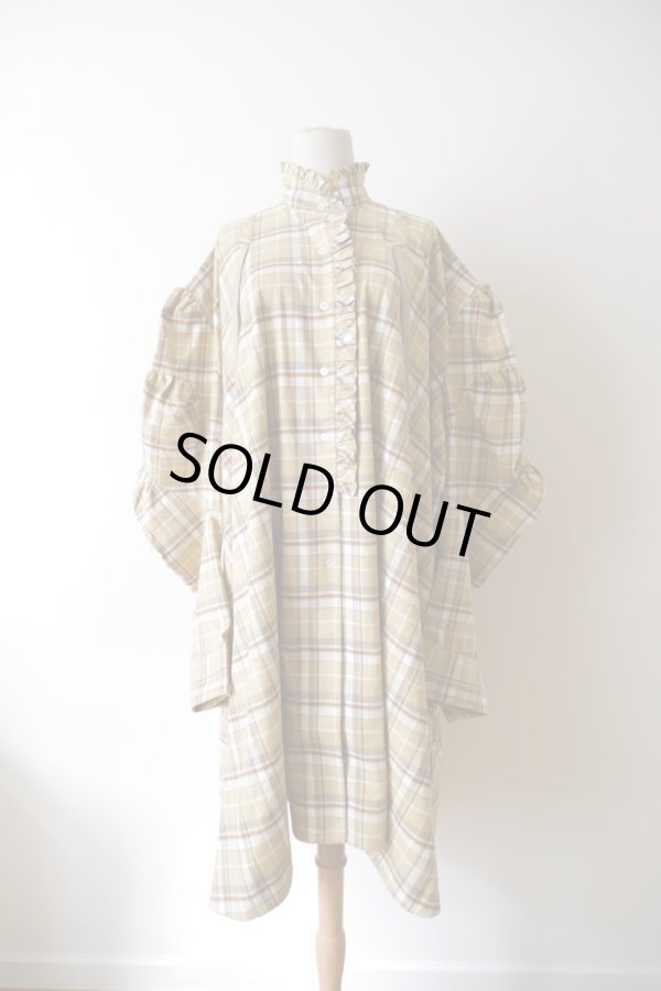 画像1: MIKIOSAKABE Big Bouquet Blouse yellow (1)