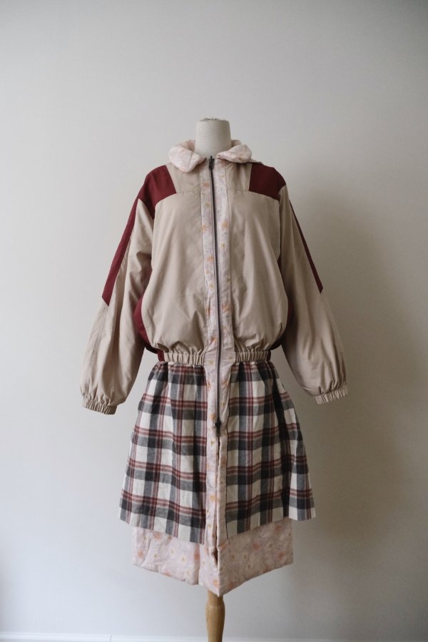 画像1: JennyFax  ALL IN ONE GIRL pink beige (1)