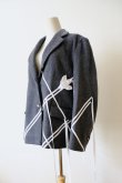 画像2: RIV NOBUHIKO (リブ ノブヒコ）CARRER JACKET grey  (2)