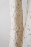 画像6: DECO depuis 1985 RIB PRINT PANTS　PURPLE FLOWER (6)