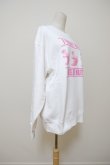 画像2: NON TOKYO PRINT SQUIRREL PULLOVER SWEAT white (2)
