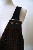 画像4: uca  hand-knit hunting vest brown (4)