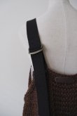 画像6: uca  hand-knit hunting vest brown (6)
