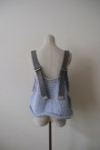 画像3: uca hand-knit hunting vest sax blue (3)