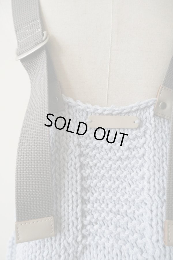 画像8: uca hand-knit hunting vest sax blue (8)