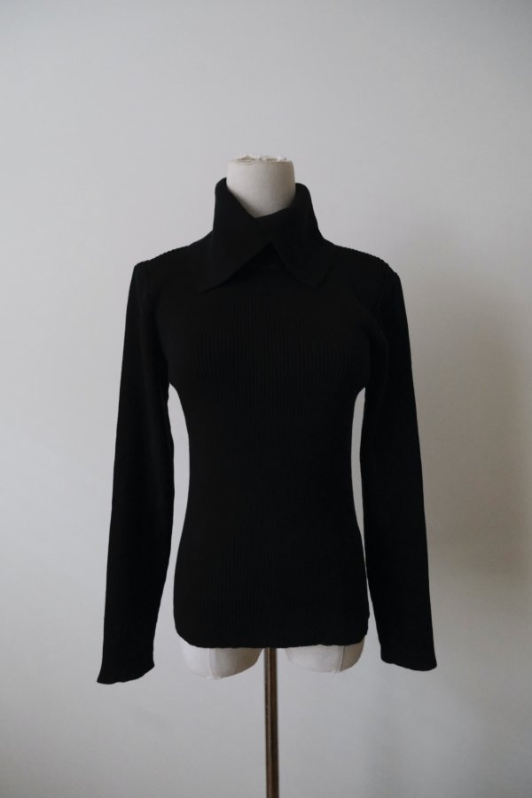 画像1: uca collared lib turtle PO black (1)