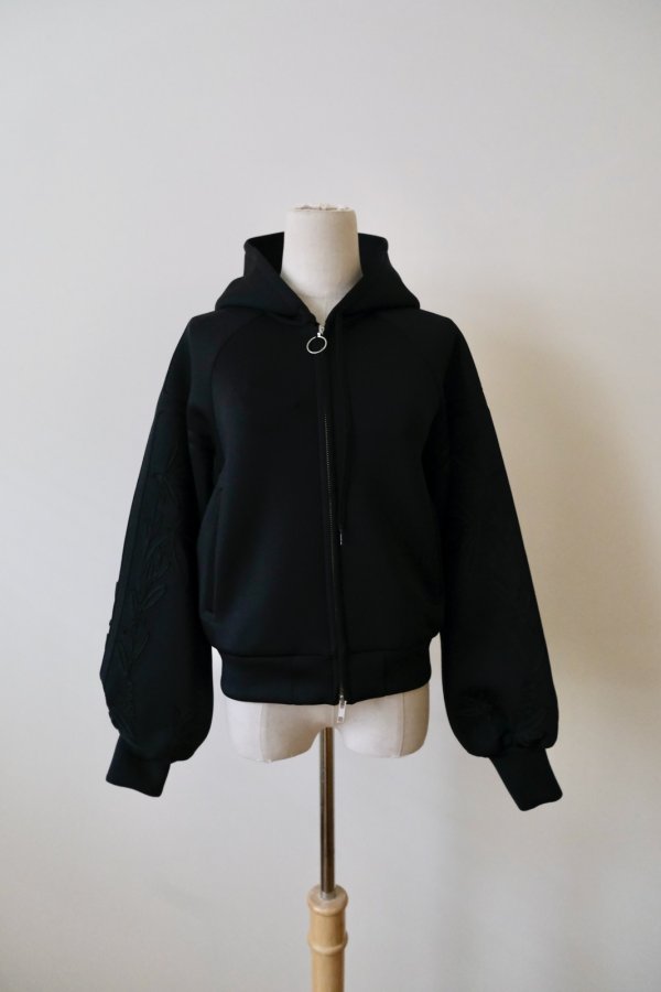 画像1: LOKITHO (ロキト）CORD EMB ZIPUP HOODIE (1)