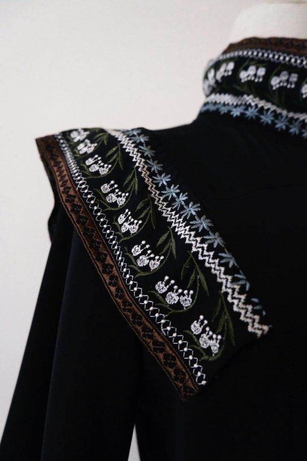 画像3: LOKITHO (ロキト）narrow emb switch dress (3)