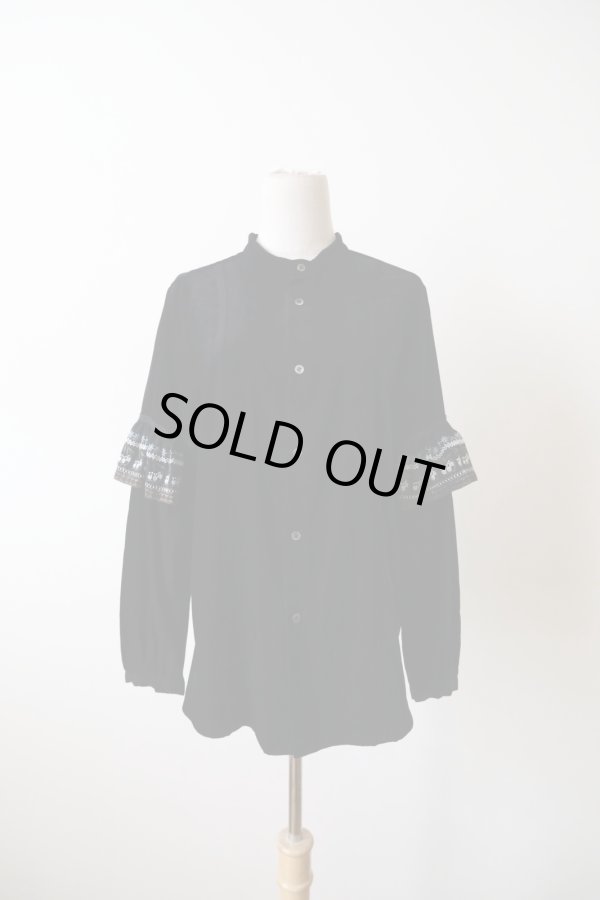 画像1: LOKITHO (ロキト）narrow emb shirt (1)