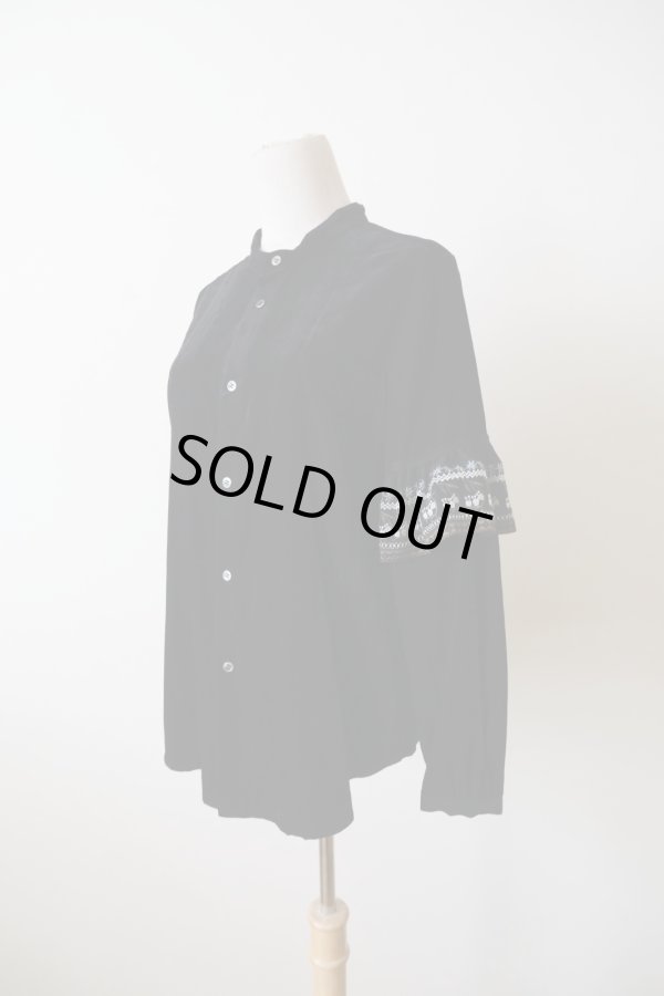 画像2: LOKITHO (ロキト）narrow emb shirt (2)