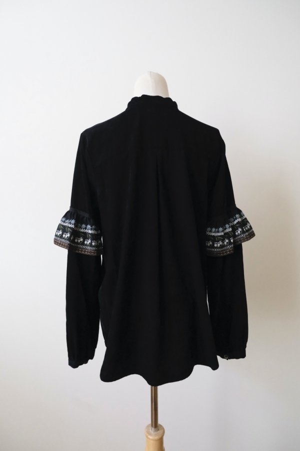 画像3: LOKITHO (ロキト）narrow emb shirt (3)