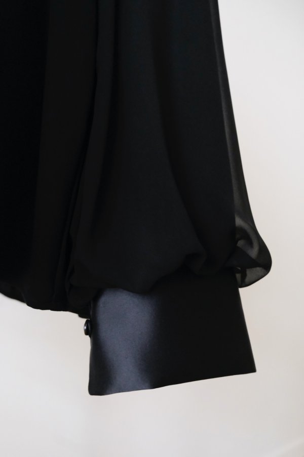 画像5: LOKITHO (ロキト) cord emb. yoke top black (5)