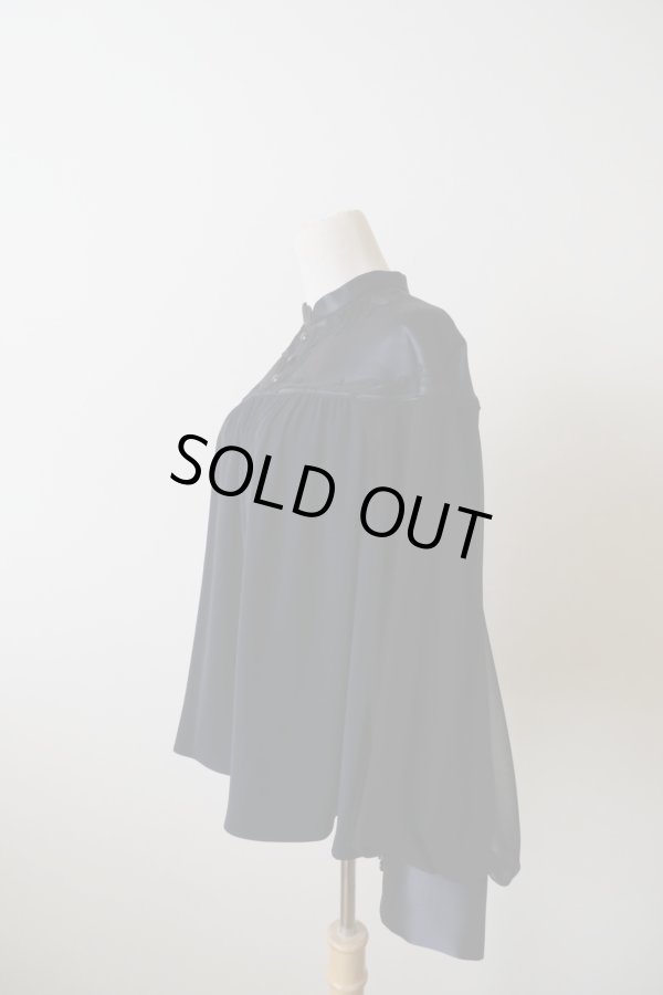 画像2: LOKITHO (ロキト) cord emb. yoke top navy (2)