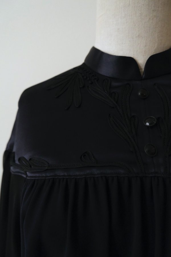 画像5: LOKITHO (ロキト) cord emb. yoke top navy (5)