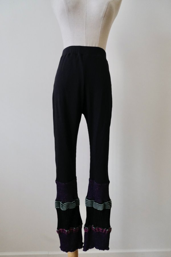 画像1: bedsidedrama  Drift Easy Pants BLACK (1)