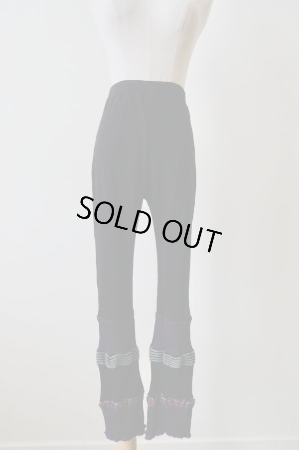 画像1: bedsidedrama  Drift Easy Pants BLACK (1)