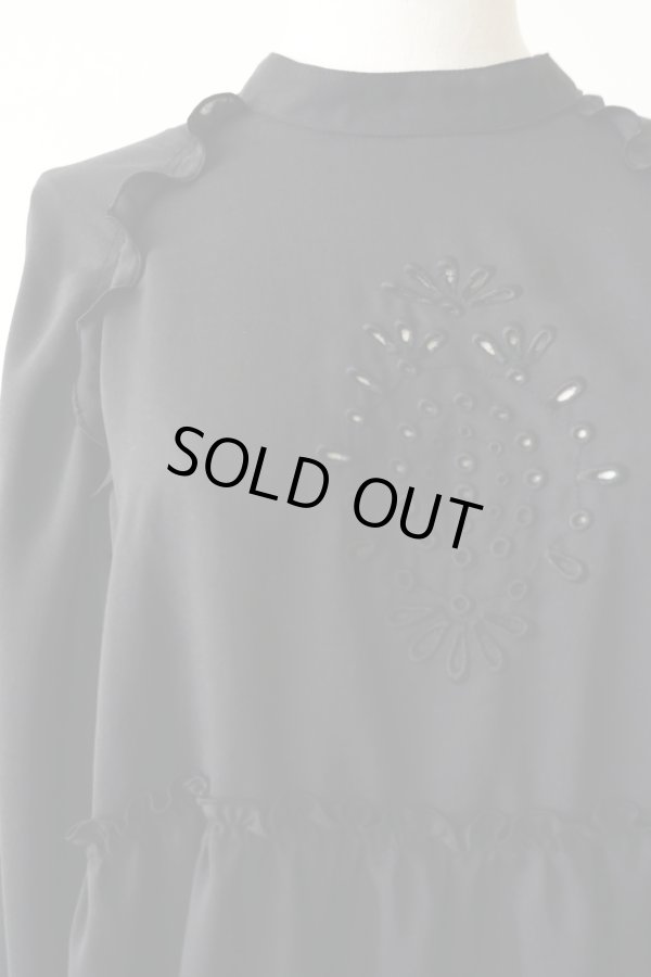 画像5: YuumiAria(ユウミアリア)EMBROIDARY SHIRT black (5)