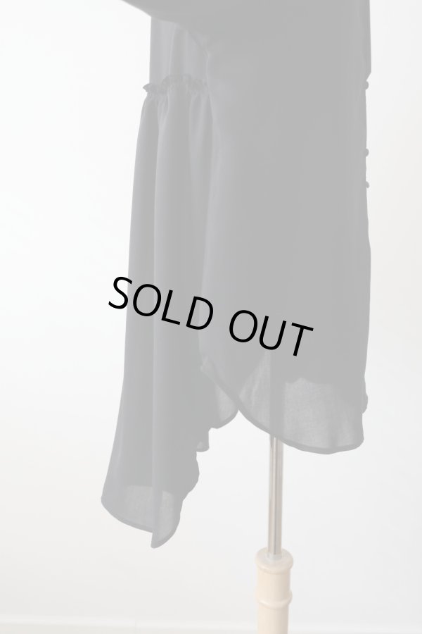 画像3: YuumiAria(ユウミアリア)EMBROIDARY SHIRT black (3)