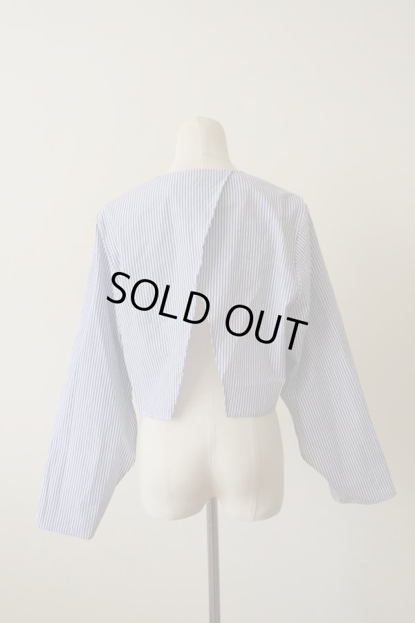 画像4: YuumiAria（ユウミアリア）stripe shirts cardigan (4)