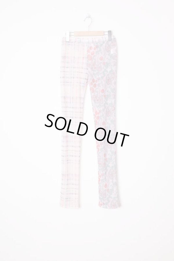 画像3: bedsidadrama(ベッドサイドドラマ) tropical mix leggings white (3)