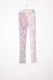 画像2: bedsidadrama（ベッドサイドドラマ） tropical mix leggings white (2)