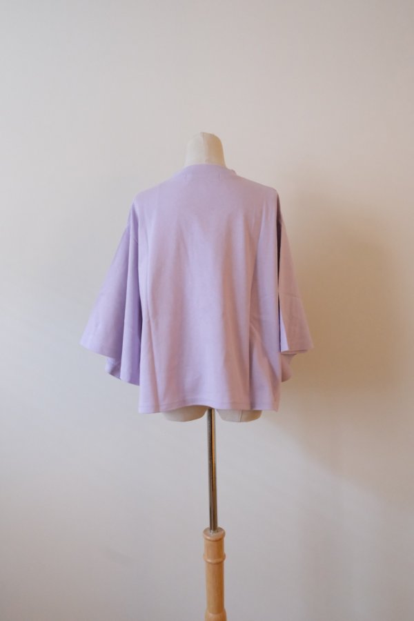 画像3: bedsidedrama Sisters Flare Tee LAVENDER (3)