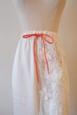 画像3: besidedrama Flower Lace Relax Pants WHITE (3)