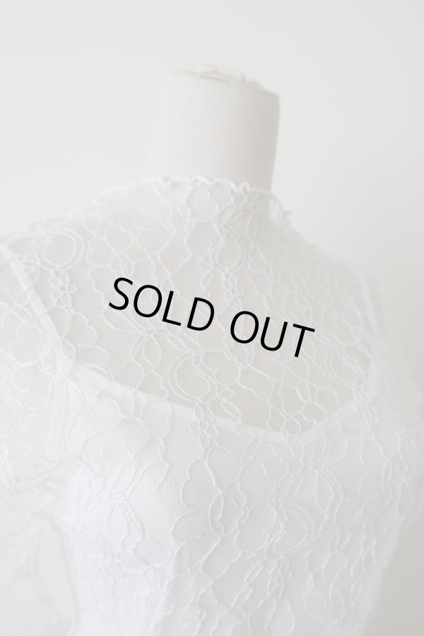 画像5: DECO depuis 1985 SPARKLE LACE UNEUNE white (5)