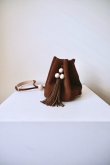 画像1: DECO depuis 1985　FLOWER BOTTOM MOTIF BAG (1)