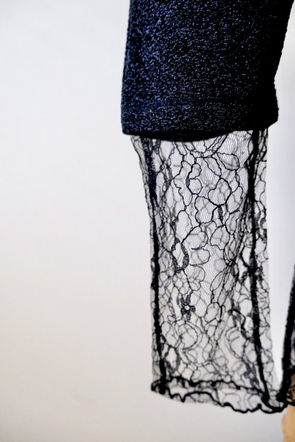 画像3: DECO depuis 1985  LAME × LINE CODE LACE SHORTS (3)