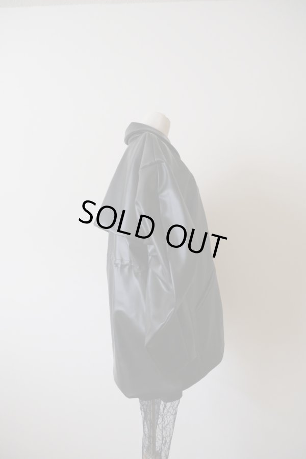 画像7: DECO depuis 1985  FAKE LEATHER OPEN JACKET (7)