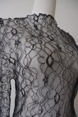 画像5: DECO depuis 1985  LINE CODE LACE UNE TOPS black (5)