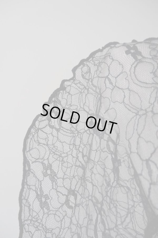 画像4: DECO depuis 1985  LINE CODE LACE UNE TOPS black (4)