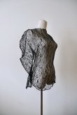 画像2: DECO depuis 1985  LINE CODE LACE UNE TOPS black (2)