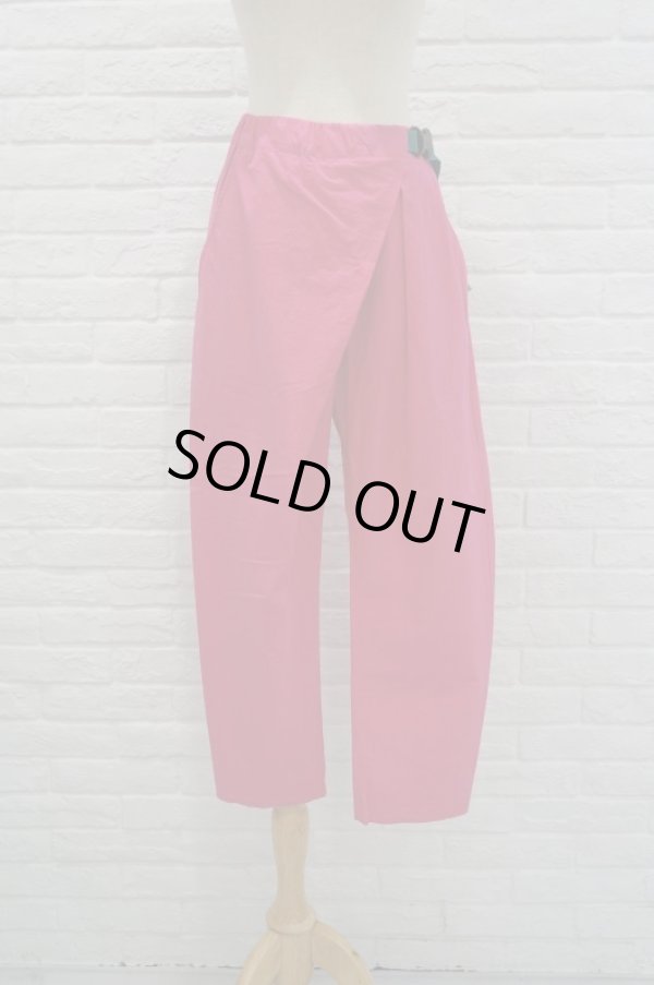 画像2: youmolaugh ユーモラフ　ガチャベルトアシンメタックパンツ　pink (2)