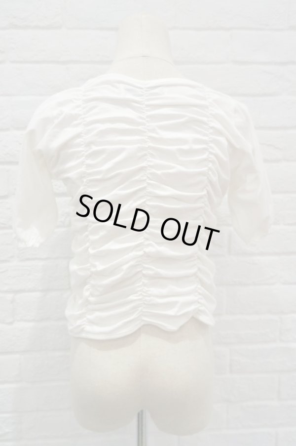 画像3: youmolaugh ユーモラフ　シャーリングトップ white (3)