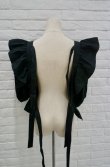 画像4: SIIILON pure apron dress black (4)