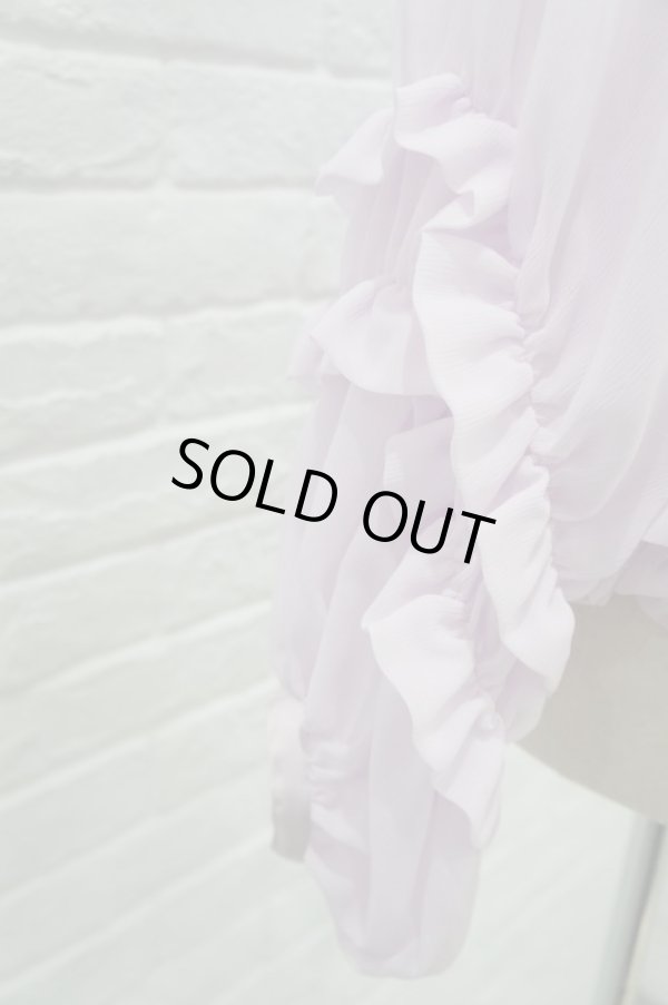 画像4: sowa  (ソーワ) viola ciffon blouse viola (4)