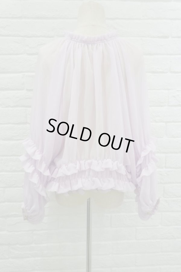 画像3: sowa  (ソーワ) viola ciffon blouse viola (3)