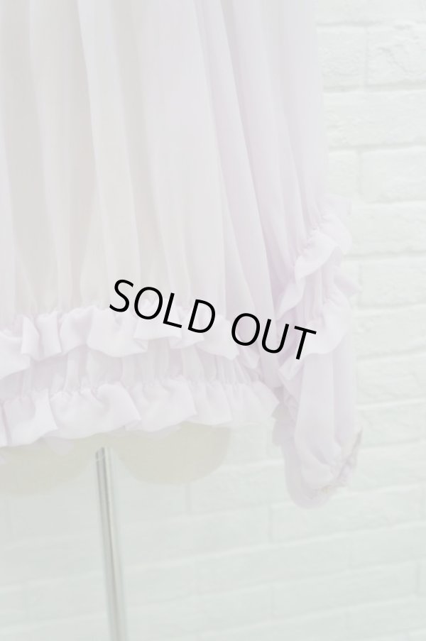 画像6: sowa  (ソーワ) viola ciffon blouse viola (6)