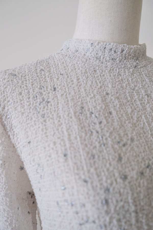 画像5: JUN OKAMOTO 星屑を集めて出来たブラウス ivory (5)